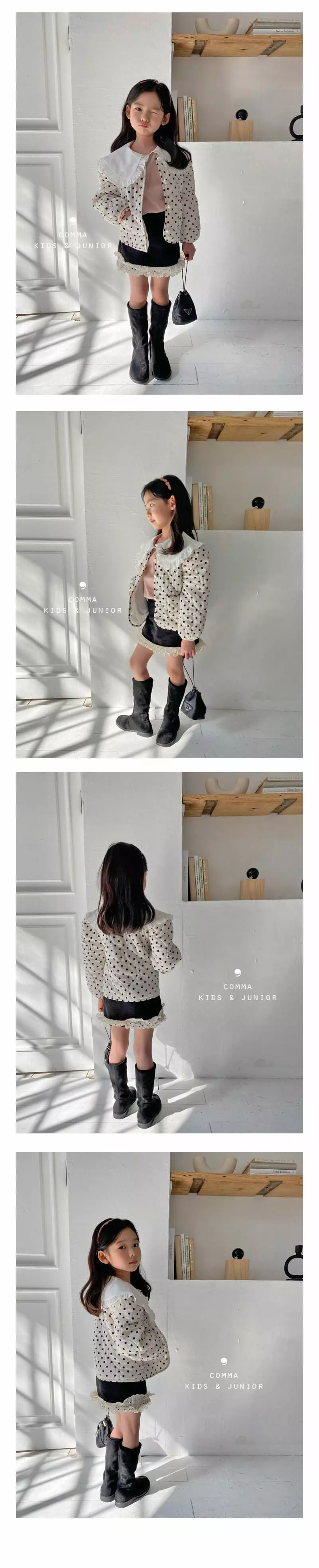 COMMA - Korean Children Fashion Brand - #designkidswear - Puff Quilting Jacket - 3