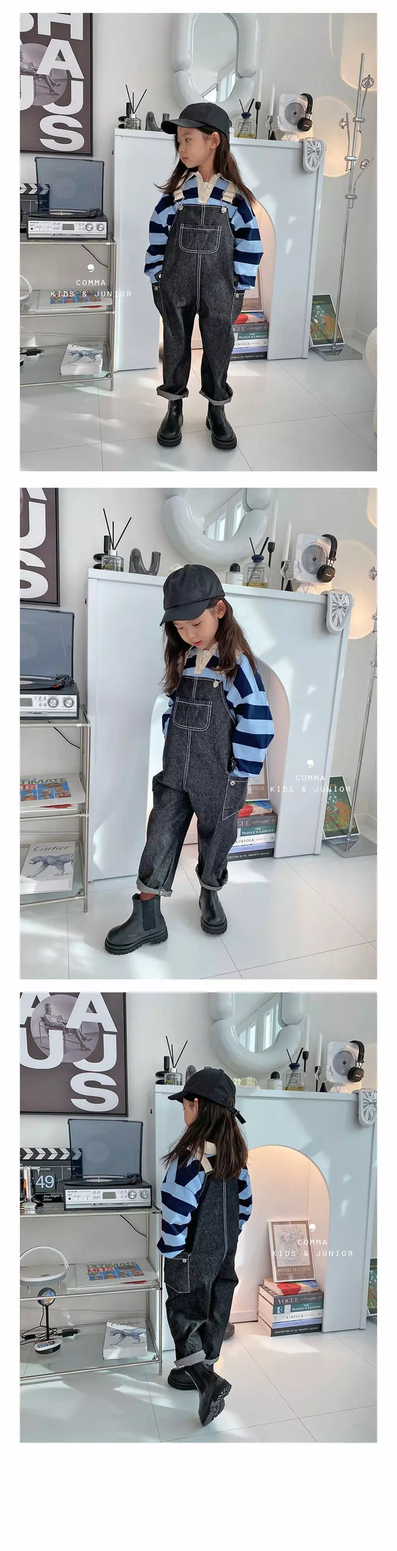 COMMA - Korean Children Fashion Brand - #designkidswear - Big Stripe Top - 5