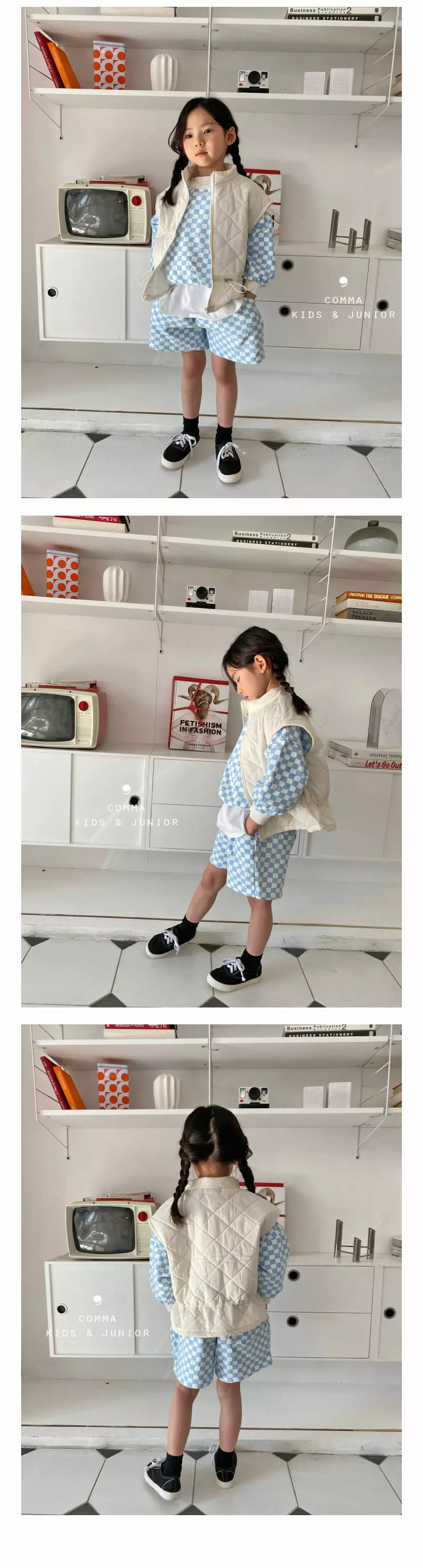 COMMA - Korean Children Fashion Brand - #kidsstore - Quilting Vest - 3