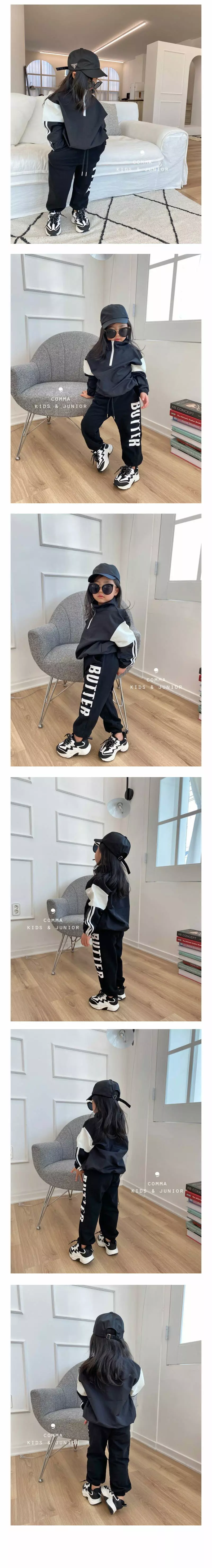 COMMA - Korean Children Fashion Brand - #magicofchildhood - Three Lines Windbreaker - 5