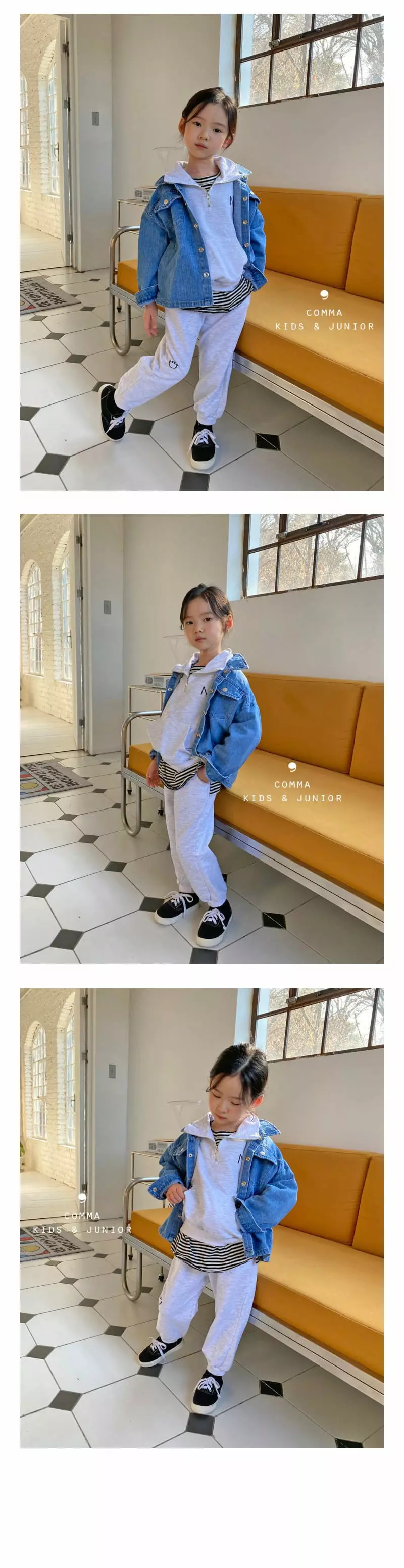 COMMA - Korean Children Fashion Brand - #minifashionista - Zip-up Sweatshirt - 4