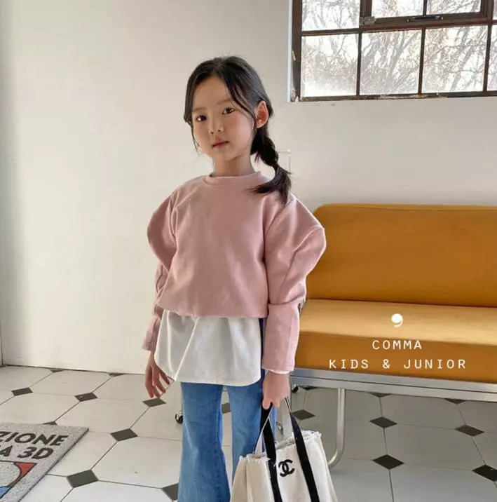COMMA - Korean Children Fashion Brand - #minifashionista - String Sweatshirt