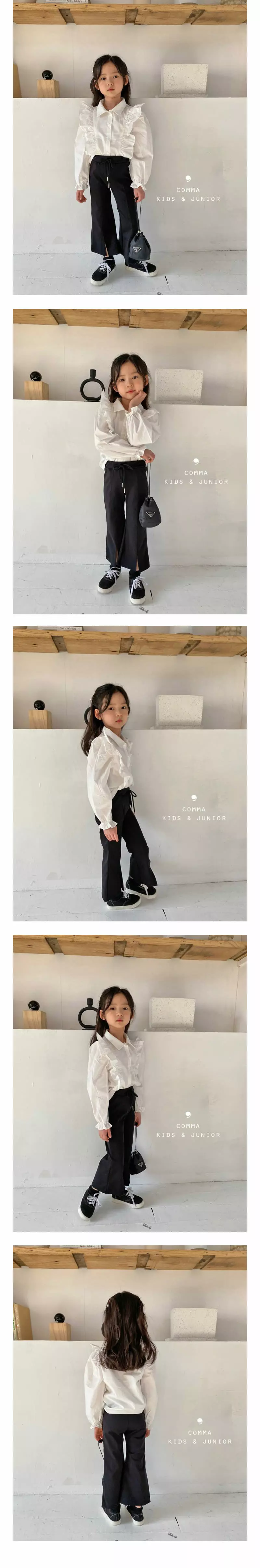 COMMA - Korean Children Fashion Brand - #todddlerfashion - Frill Blouse - 2