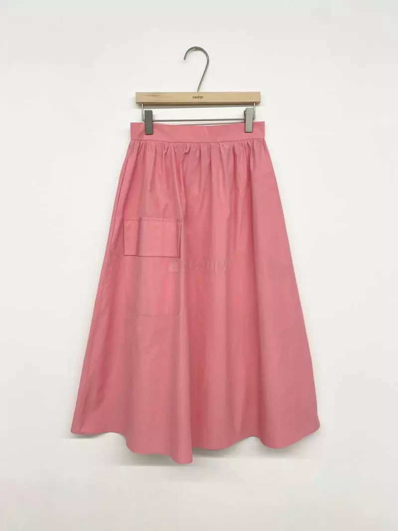 Cedar - Korean Women Fashion - #momslook - Pocket Flare Skirt - 2