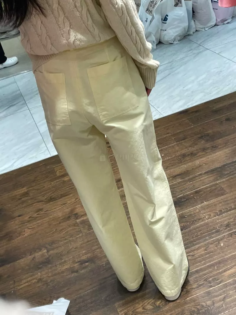 Cedar - Korean Women Fashion - #momslook - Say Cotton Pants