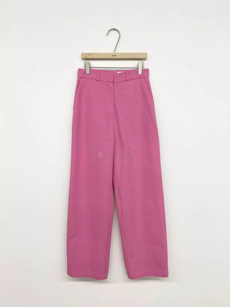 Cedar - Korean Women Fashion - #momslook - Say Cotton Pants - 3