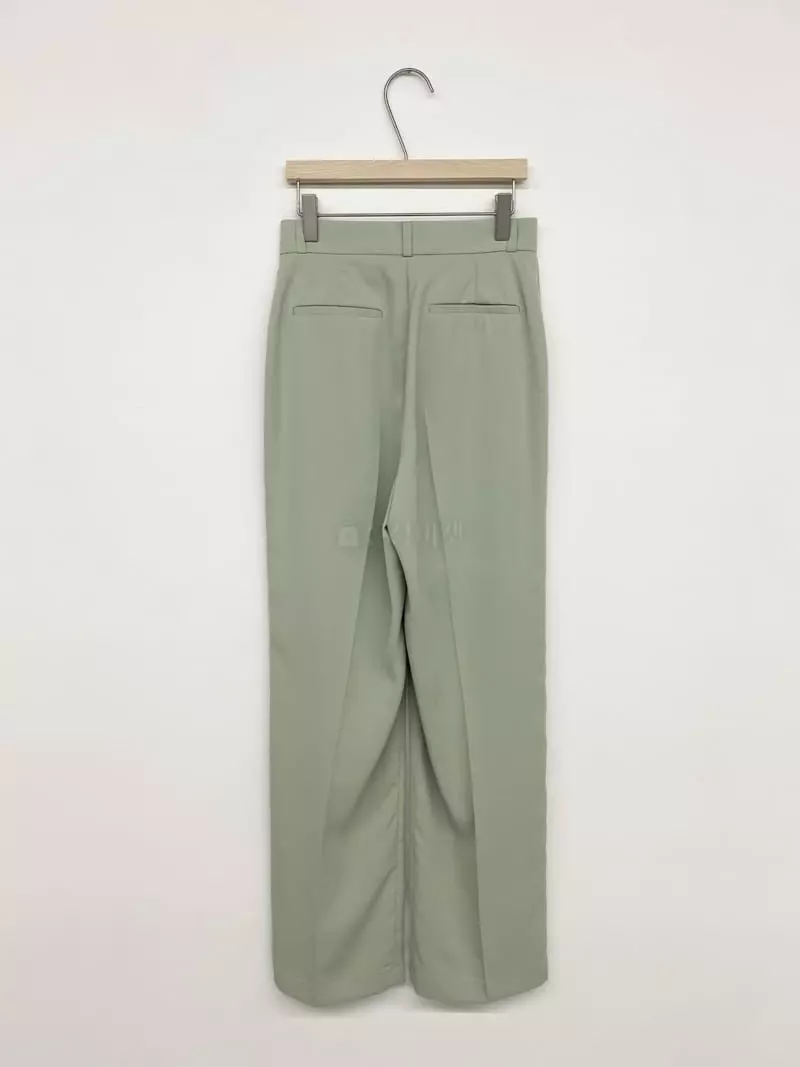 Cedar - Korean Women Fashion - #womensfashion - Pintuck Stright Pants - 4