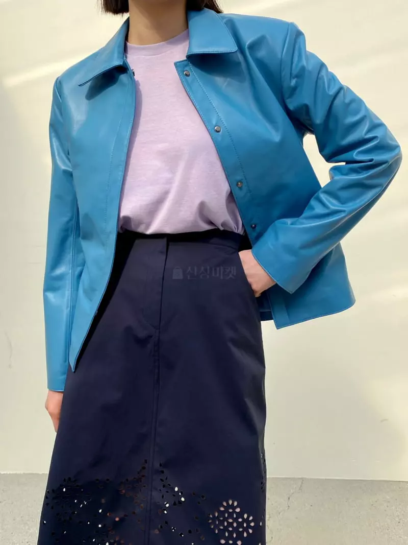 Cedar - Korean Women Fashion - #momslook - Low Leather Jacket - 2