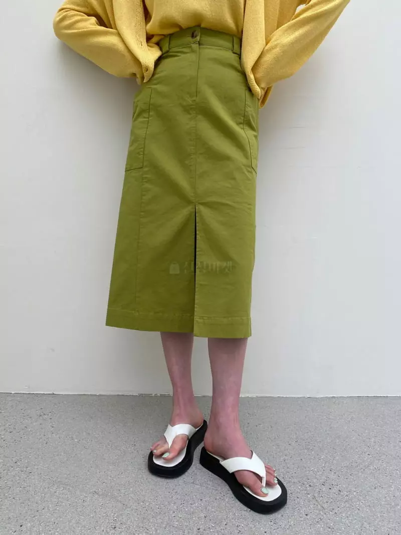Cedar - Korean Women Fashion - #romanticstyle - Nicole Cotton Skirt