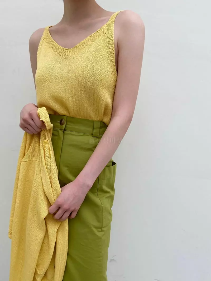 Cedar - Korean Women Fashion - #thatsdarling - Nicole Cotton Skirt - 4