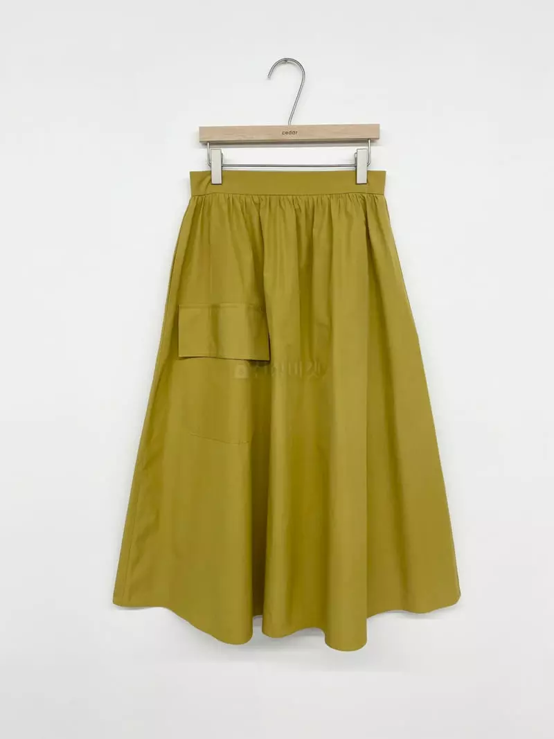 Cedar - Korean Women Fashion - #womensfashion - Pocket Flare Skirt