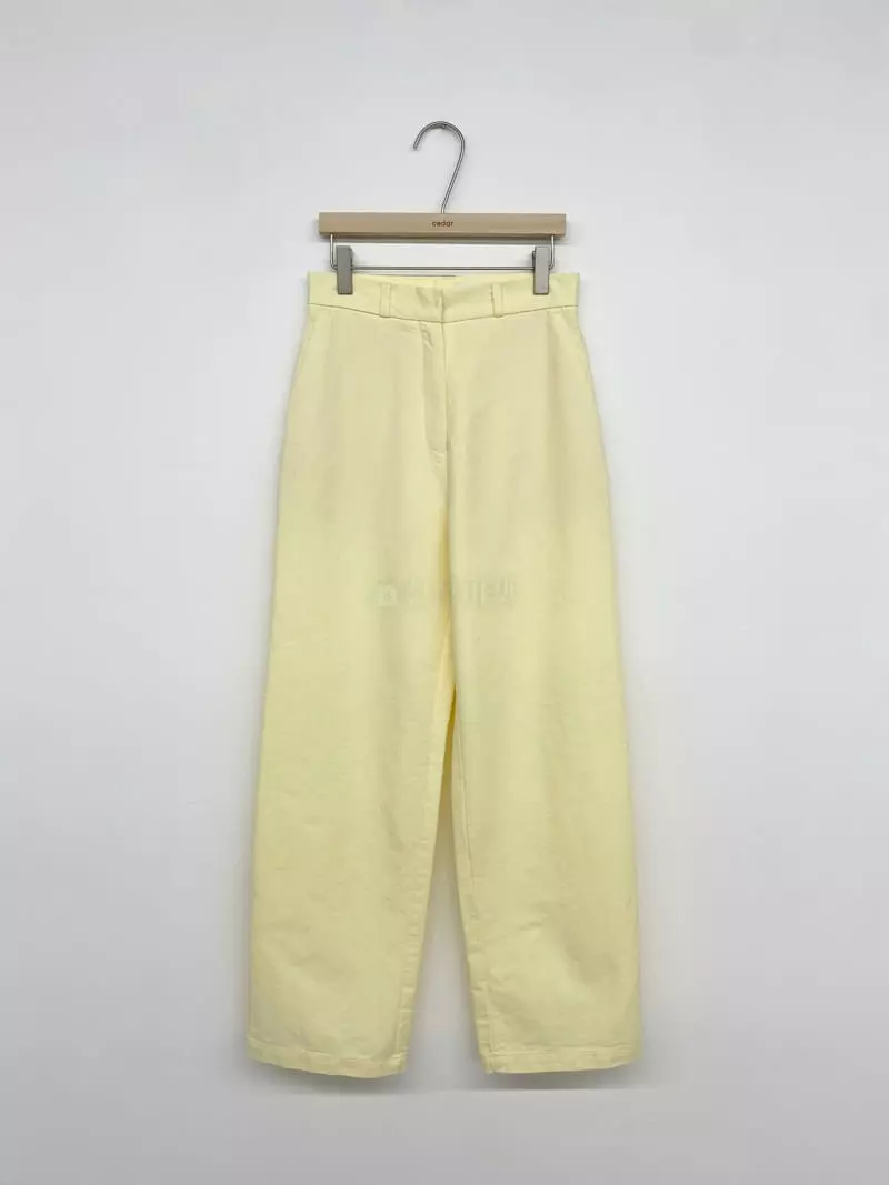 Cedar - Korean Women Fashion - #womensfashion - Say Cotton Pants - 2