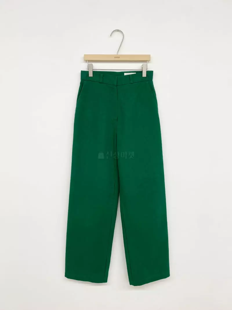 Cedar - Korean Women Fashion - #momslook - Say Cotton Pants - 4