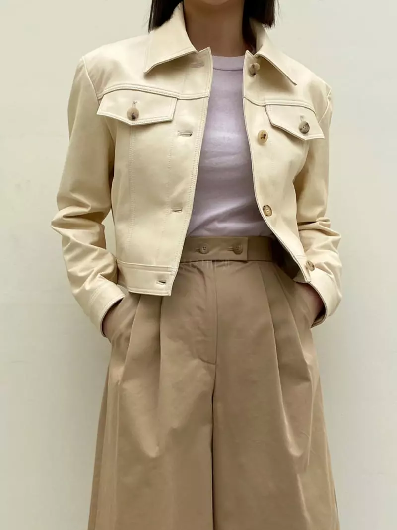 Cedar - Korean Women Fashion - #momslook - Leather York Jacket - 4