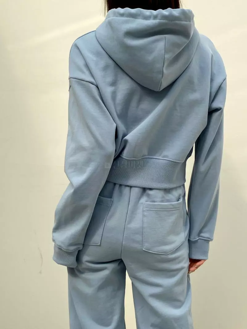 Cedar - Korean Women Fashion - #momslook - Crop Hoody Zip-up - 4