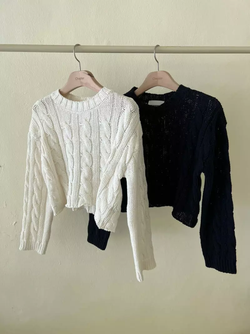 Chapter - Korean Women Fashion - #womensfashion - MuMu Twist Knit Tee - 4