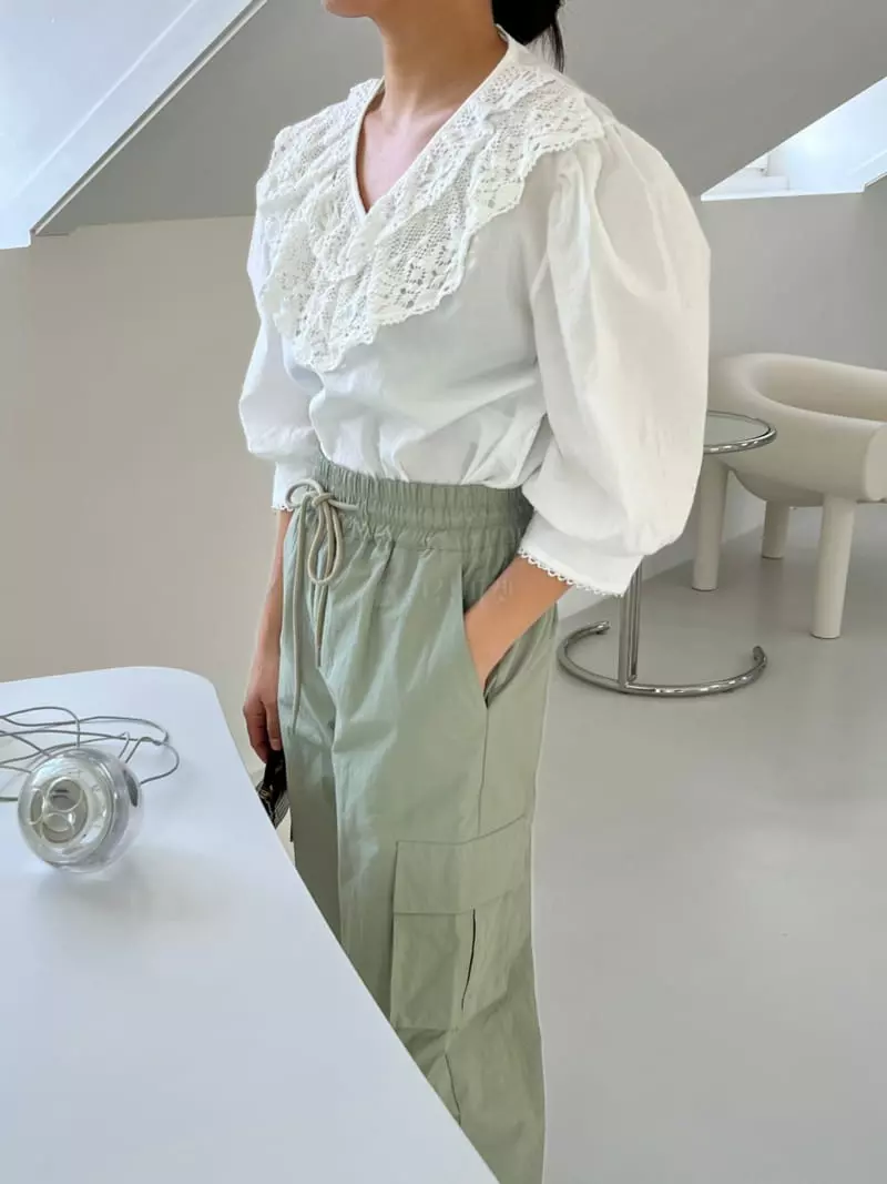 Chapter - Korean Women Fashion - #momslook - Perfume Lace Blouse - 3