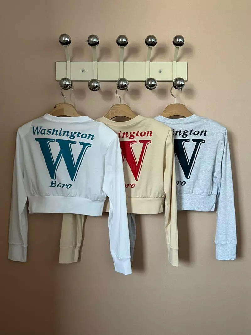 Chapter - Korean Women Fashion - #momslook - W Pad Tee - 3