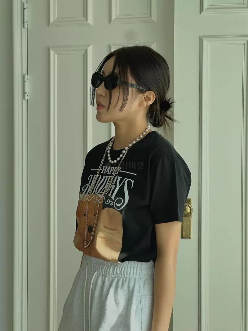 Chapter - Korean Women Fashion - #momslook - Bubble Bear Tee
