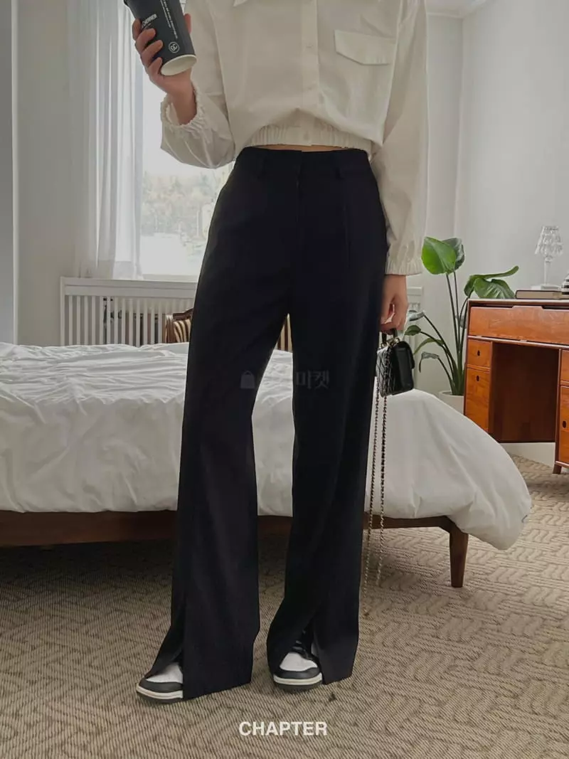 Chapter - Korean Women Fashion - #momslook - Sweet Cut Pants - 2