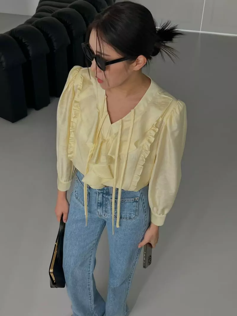 Chapter - Korean Women Fashion - #momslook - Shalala Blouse - 2