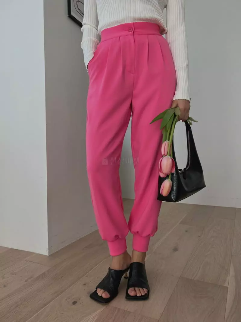 Chapter - Korean Women Fashion - #shopsmall - Belly Jogger Pants