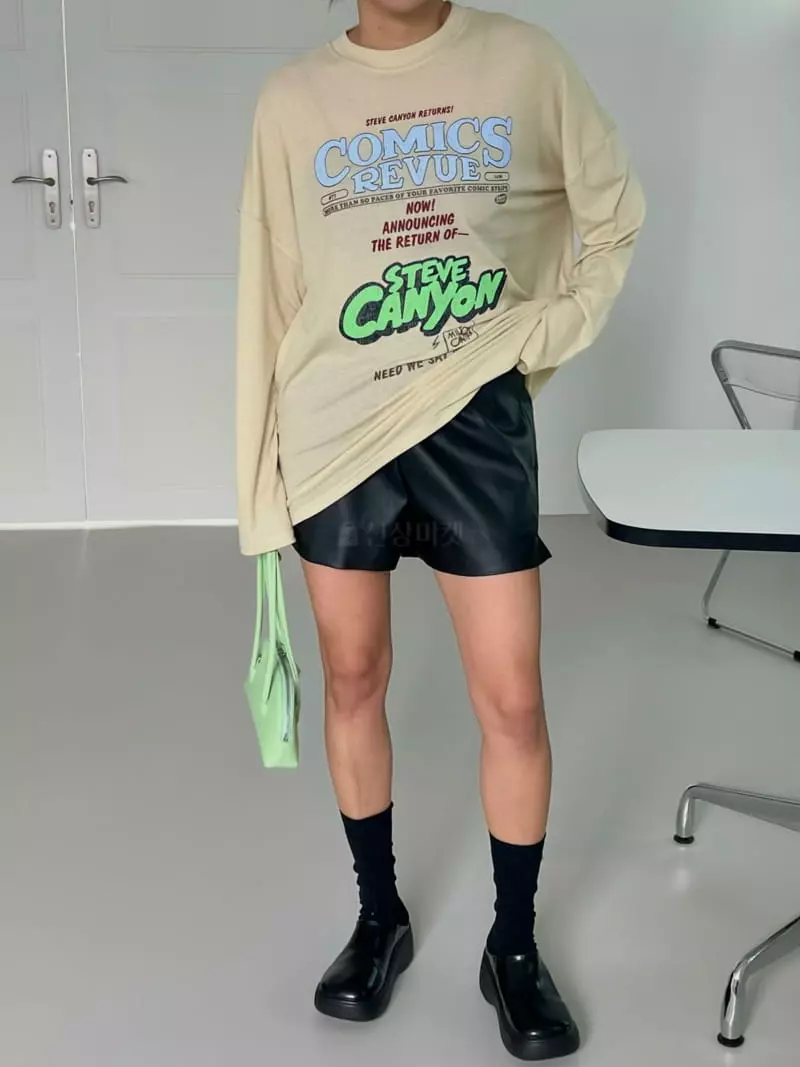 Chapter - Korean Women Fashion - #vintageinspired - Color Rouge Tee