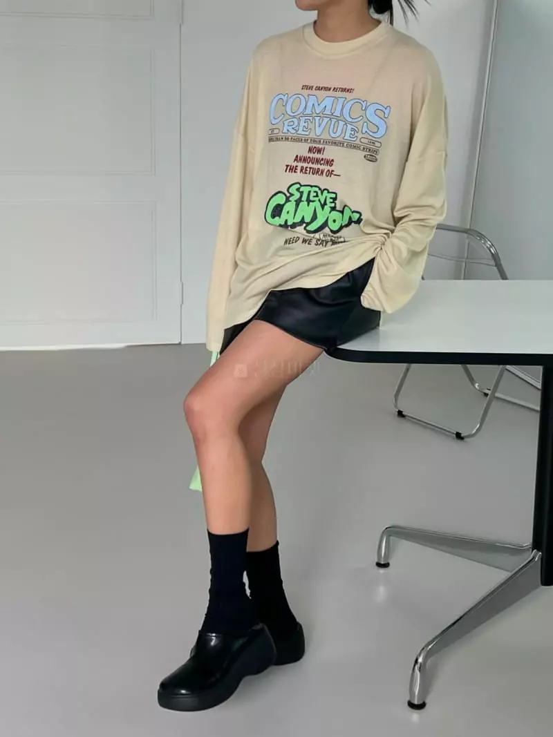 Chapter - Korean Women Fashion - #vintageinspired - Sugar Loose Tee