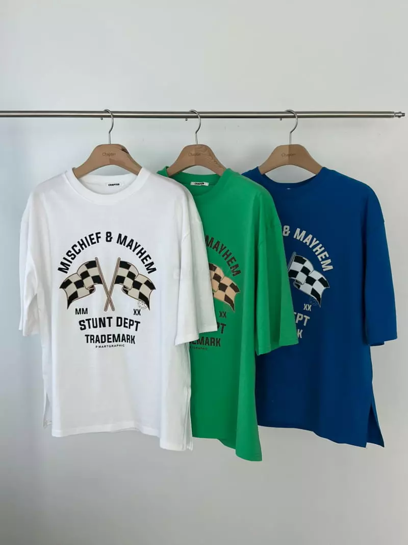 Chapter - Korean Women Fashion - #vintageinspired - Chess Flag Tee - 4