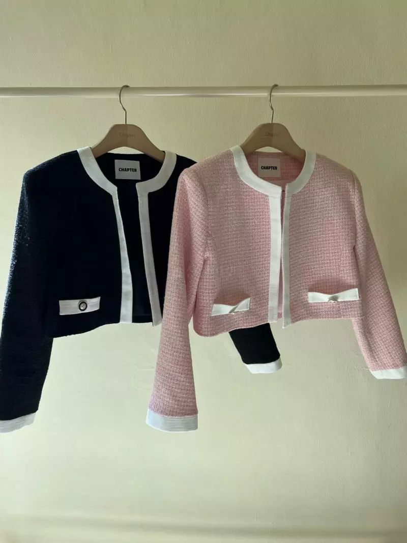 Chapter - Korean Women Fashion - #momslook - Jay Tweed Jacket - 4