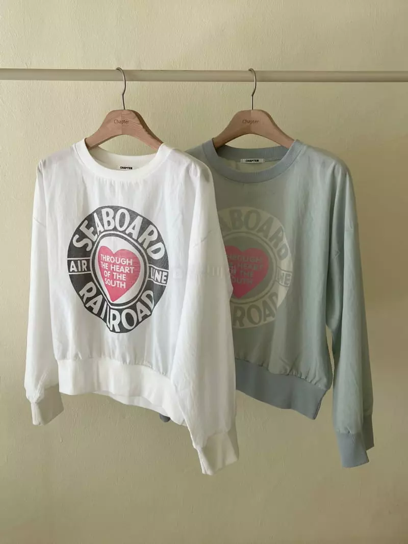 Chapter - Korean Women Fashion - #momslook - Road Cotton Sweatshirt - 4