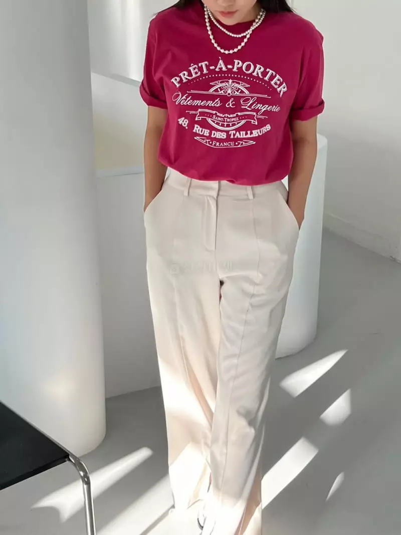 Chapter - Korean Women Fashion - #womensfashion - Collection Tee