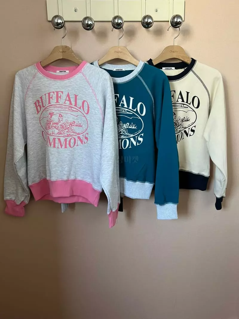 Chapter - Korean Women Fashion - #momslook - Farmer Sweatshirt - 4