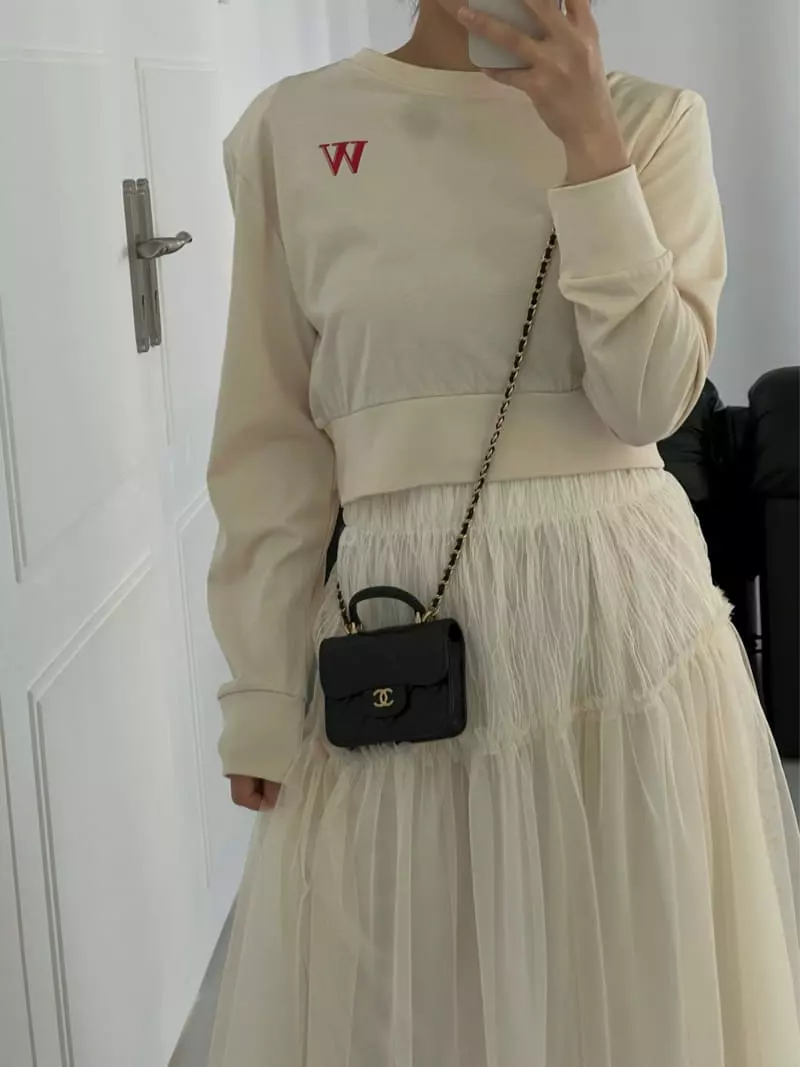 Chapter - Korean Women Fashion - #womensfashion - W Pad Tee - 2