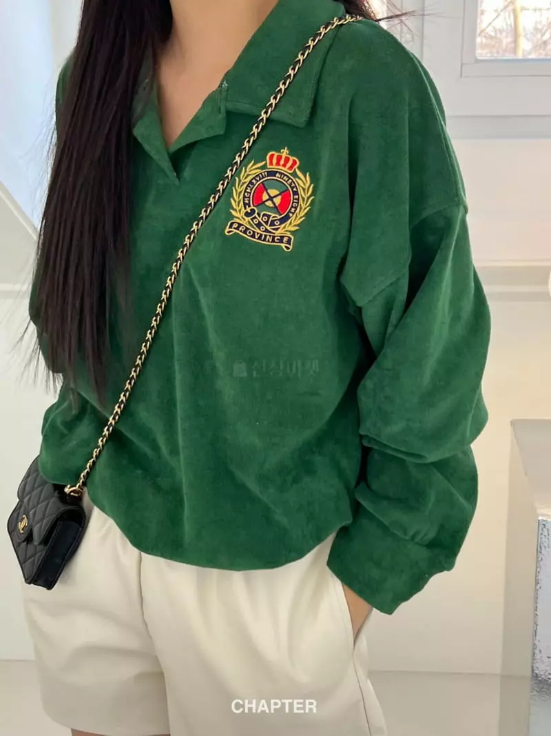 Chapter - Korean Women Fashion - #womensfashion - Wolgye Collar Sweatshirt - 3