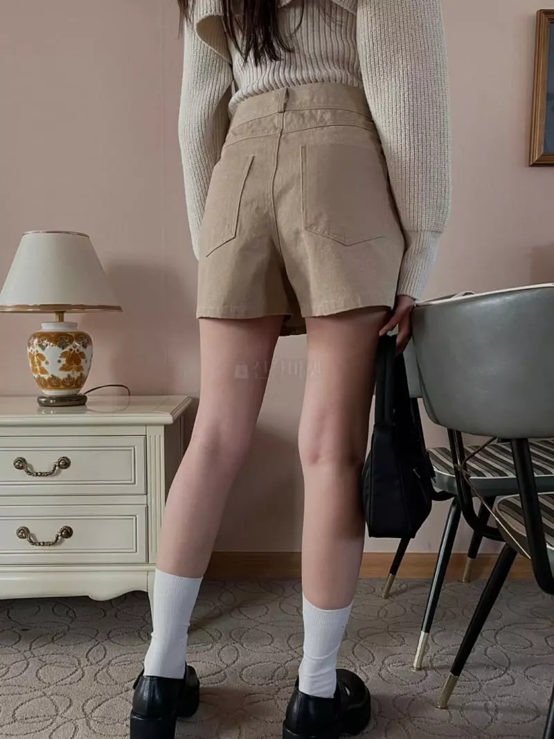 Chapter - Korean Women Fashion - #momslook - Pigment Skirt Pants - 4