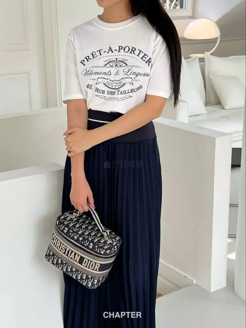 Chapter - Korean Women Fashion - #womensfashion - Catch Pleats Skirt - 2