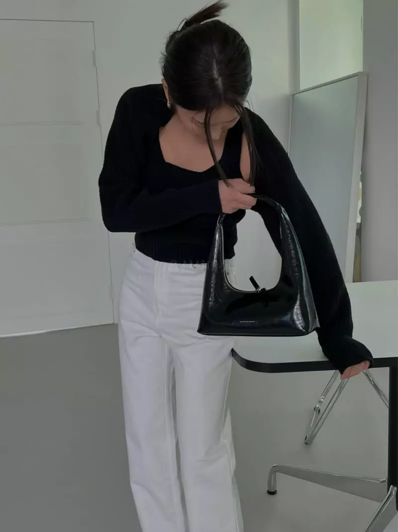 Chapter - Korean Women Fashion - #momslook - Bolero Knit set - 4
