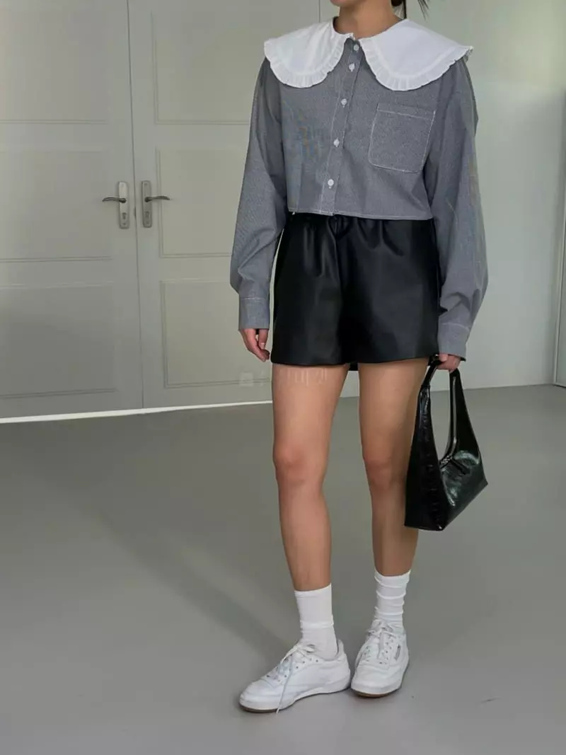 Chapter - Korean Women Fashion - #womensfashion - MuMu Check Shirt - 3