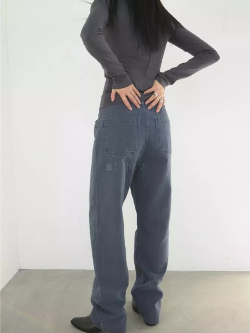 Charlotte - Korean Women Fashion - #momslook - 904 Big Pocket Pants - 3