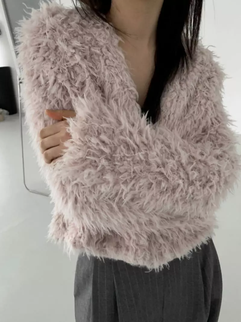 Charlotte - Korean Women Fashion - #momslook - Fringes Jacket - 2