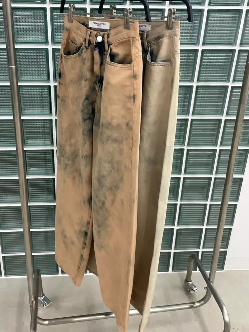 Charlotte - Korean Women Fashion - #womensfashion - 906 Color Dying Pants - 4