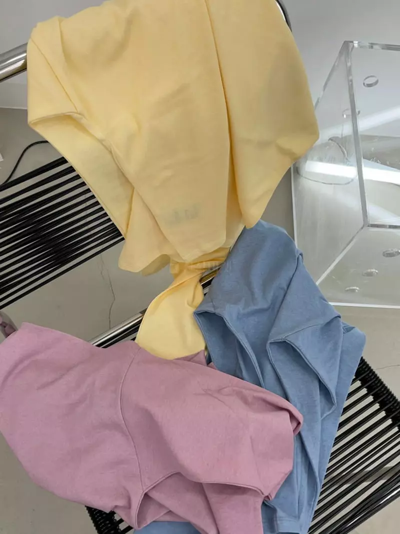 Charlotte - Korean Women Fashion - #womensfashion - Basic Round Tee - 4
