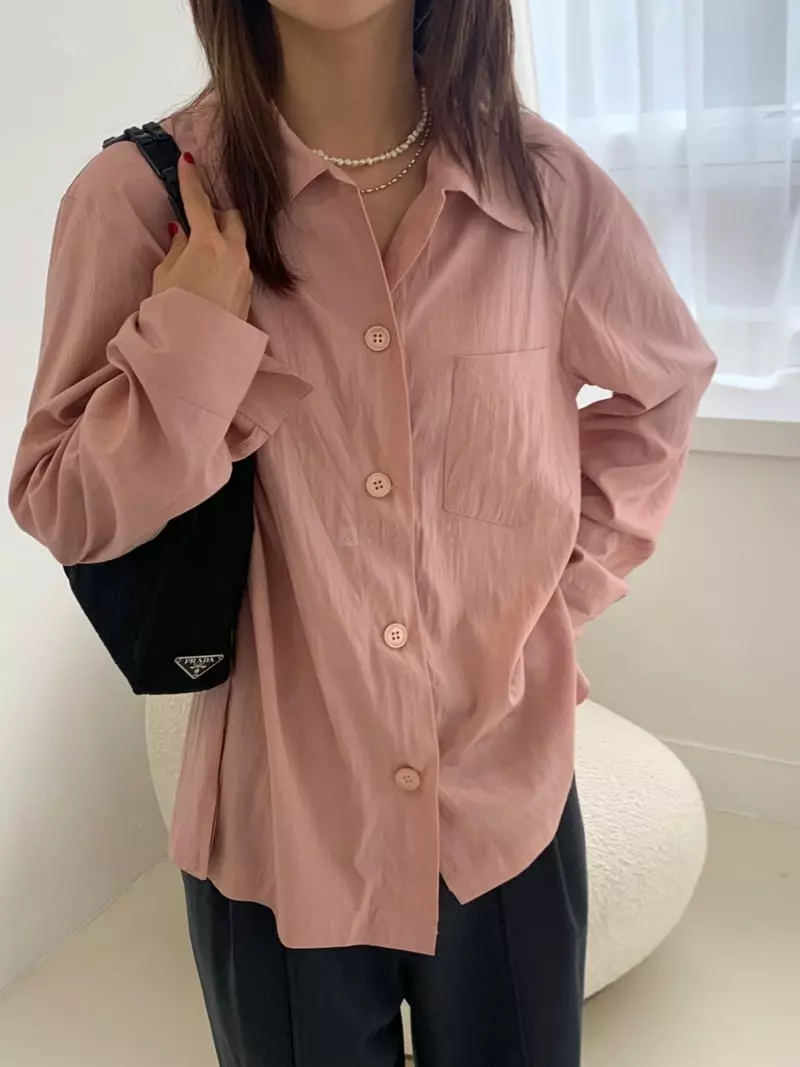 Charlotte - Korean Women Fashion - #momslook - Basic Blouse - 3