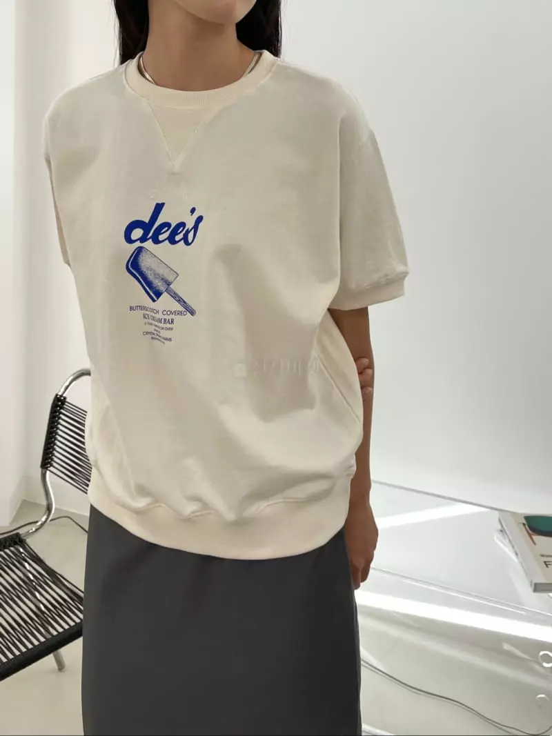 Charlotte - Korean Women Fashion - #momslook - Ice Cream Sweatshirt - 2