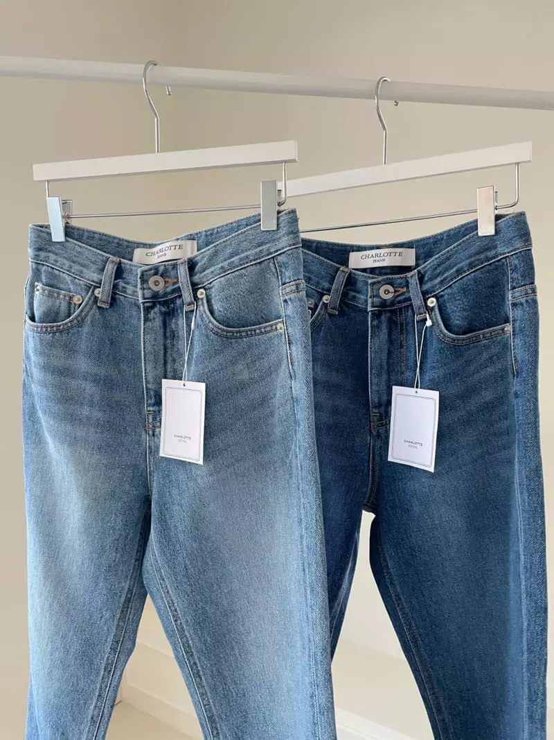 Charlotte - Korean Women Fashion - #womensfashion - Basic Fit Jeans - 4