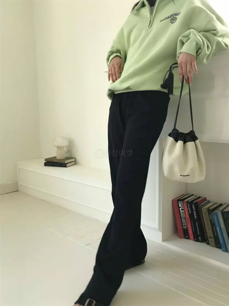 Charlotte - Korean Women Fashion - #womensfashion - Routine Banding Pants - 4
