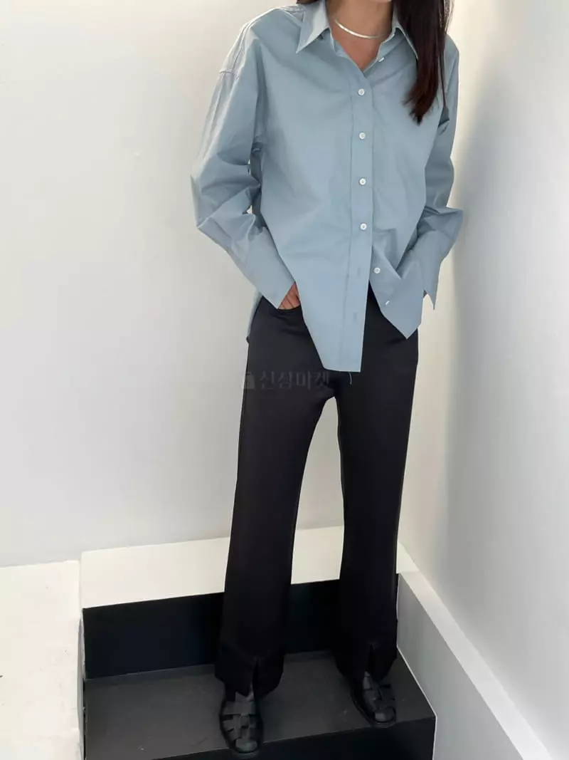 Charlotte - Korean Women Fashion - #pursuepretty - Basic Shirt - 4