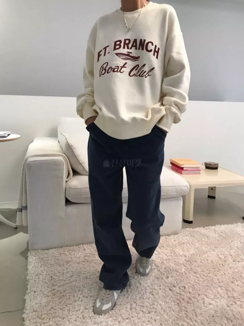Charlotte - Korean Women Fashion - #restrostyle - Boat Sweatshirt