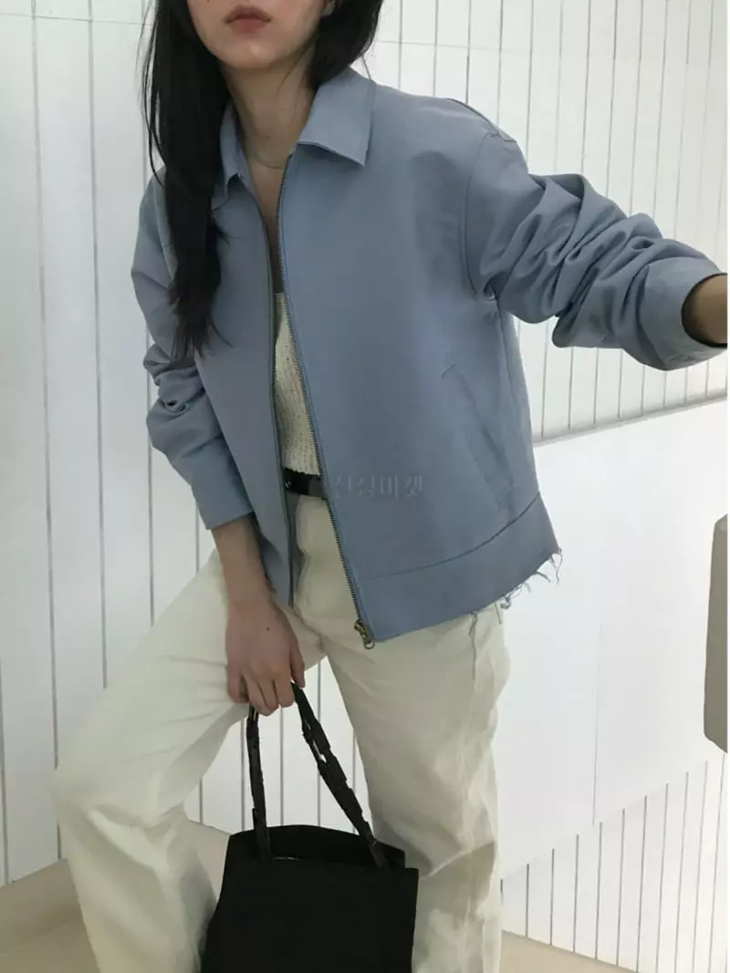 Charlotte - Korean Women Fashion - #romanticstyle - Decky Blouson Jacket - 3